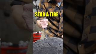 Stab a Tire  How Tough Are They tires bfg bfgko3 [upl. by Ayahsey]