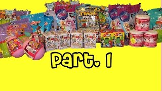 Blind Bag Mashup  Part 1 LPS Tokidoki LalaloopsyTrashpack [upl. by Venita]