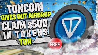 TON Crypto Airdrop 2024 Stack Up Rack Up TonCoin [upl. by Lamar]