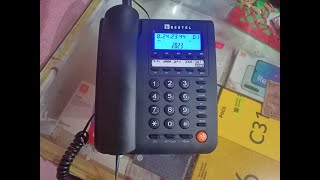 BEETEL M 59 Landline Phone  10 Speed Dial Feature  Blue LCD Display  Online Price 1350 [upl. by Sowell]