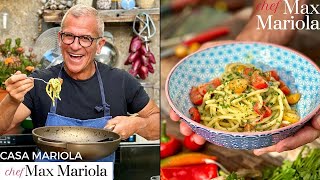 Pasta con Pomodorini Rossi e Gialli e Colatura di Alici  Ricetta Facile e Veloce  Chef Max Mariola [upl. by Kral]