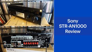 Sony STRAN1000 72 Channel 8K AV Receiver [upl. by Florette]