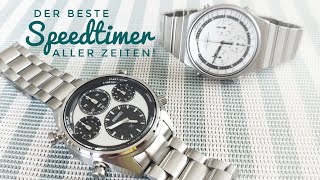 SEIKO PROSPEX SPEEDTIMER SOLAR Chronograph SFJ001J1 Review deutsch [upl. by Nostrebor]