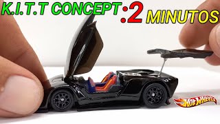 K I T T CONCEPT HOT WHEELS CUSTOM mecanicustom pistahotwheels humor [upl. by Pheni]