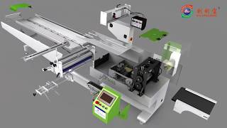 CHLB smart servo flow packing machine 3D display [upl. by Leventis464]