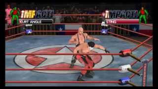 TNA iMPACT Cross The Line PSP Gameplay HD 1080p [upl. by Daraj249]