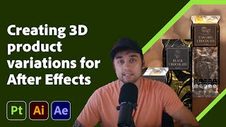 Master 3D Product Variations in After Effects  Adobe Substance 3D [upl. by Inilahs582]