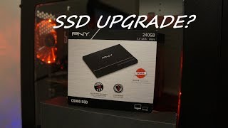 PNY CS900 240gb SSD VS HDD Should i upgrade or not [upl. by Nylsaj21]