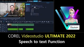 Corel Videostudio Ultimate 2022 Spraak naar text [upl. by Atener]