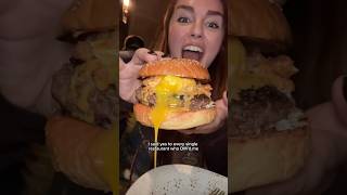 For one week I said yes to every single restaurant who DM’d me foodie shorts nycfood burger [upl. by Aehcsrop]