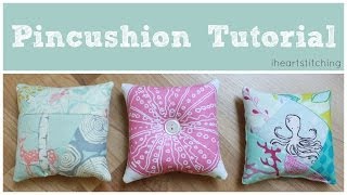 Easy Pincushion Tutorial [upl. by Atiras]