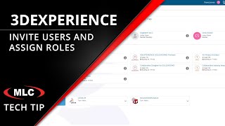 Inviting Users and Assigning Roles in 3DEXPERIENCE [upl. by Laumas]