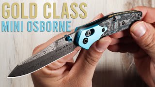 Benchmade GOLD CLASS Mini Osborne  The Ice Cold Ægir [upl. by Airdnal]