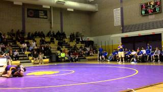 Ballston Spa vs Shaker Wrestling 132 [upl. by Ahseyk426]