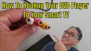 How To Hookup Your Old DVD Player To Smart TV [upl. by Aeneg]