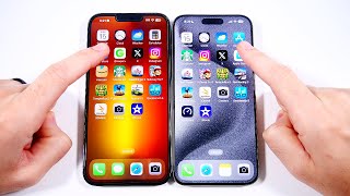 iPhone 13 Pro Max vs iPhone 15 Pro Max [upl. by Anileba]