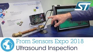 Sensors Expo 2018 Ultrasound Inspection for Condition Monitoring [upl. by Slack]