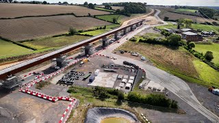 HS2 Wendover Dean Viaduct [upl. by Emaj]