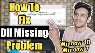 Dll files missing windows 10 amp 7  How to fix dll errors in windows 10 amp 7 [upl. by Osber975]