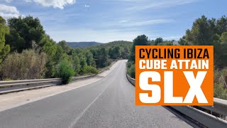 Cycling Ibiza on a Cube Attain SLX navigation by Coros Dura [upl. by Novled]