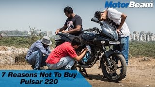 Top 7 Reasons Not To Buy Pulsar 220  MotorBeam [upl. by Anairda]