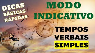 Modo Indicativo I  Tempos verbais simples [upl. by Dania]