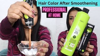 Smoothening ke kitne din baad hair color Lagana chahiye  Rebounding k baad kon sa hair color lagaye [upl. by Xam930]