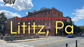 visiting LITITZ PA  the COOLEST small TOWN in AMERICA  chocolate culture  tons of celebs [upl. by Henebry]