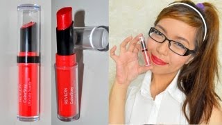 Revlon Colorstay Ultimate Suede Demo amp Review  saytiocoartillero [upl. by Peter402]