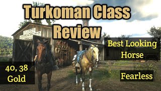 Team Turkoman Horse Class Review in Red Dead Online [upl. by Eellek]