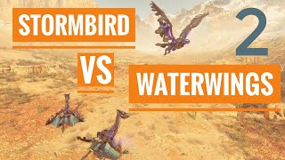 Stormbird vs 2 Waterwings Horizon Forbidden West [upl. by Atnuhs412]