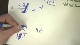 Exponents  Multiplying and Dividing with Zero and Negative Exponents  Part 1 [upl. by Marrilee826]