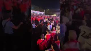 Turks attacking Dutch fans after two goals in 5mins send turkey out the tournament [upl. by Godding]