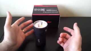 Niwalker MiniMax Nova MM15 shipping 2xMTG2 4x18650 flashlight review by selfbuilt [upl. by Aloysius]