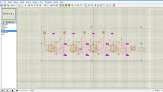 Tp compteur M10 bascule JK et D sur ISIS PROTEUS [upl. by Thorstein]