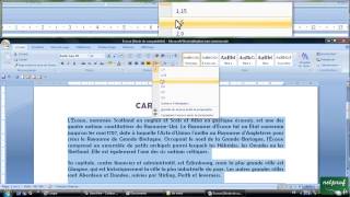 Sélectionner du texte Correction orthographique sur Word 2007 [upl. by Ylnevaeh315]