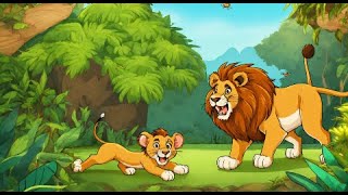 The Brave Adventure of Simba and Mufasa  Kids Animated Story [upl. by Amora]