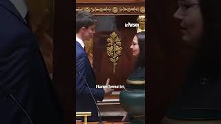 Plusieurs députés refusent de serrer la main du benjamin RN de l’Assemblée [upl. by Dnalyk]