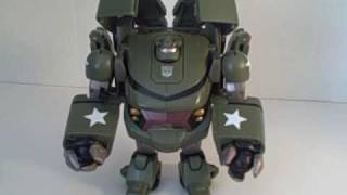 Transformers Animated Voyager Bulkhead Review [upl. by Milks]