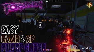 Cold War Zombie Glitches Easy XP amp Camo Pile Up Glitch After Patch 128  Forsaken Glitches [upl. by Svetlana]