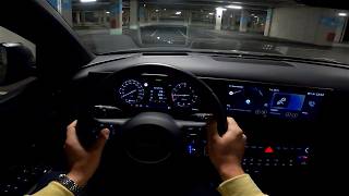 Hyundai TUCSON MY2025 16 TGDI AWD Night POV Test drive N Line details [upl. by Inahpets]