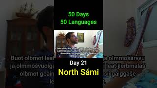 North Sámi  Day 21 50 Days 50 Languages language languages history polyglot linguistics [upl. by Nirik]