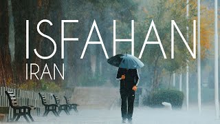 Rainy Walking and Special Food of ISFAHANIRAN [upl. by Teresa39]