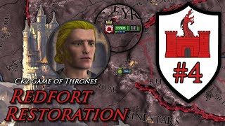 Siege of the Eyrie  CK2 Game of Thrones  Redfort Restoration 4 [upl. by Zink702]