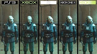 HalfLife 2  Xbox vs PS3 vs 360 vs ONE X vs PC  All Versions 4K Graphics Comparison [upl. by Karlen33]