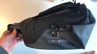 Ortlieb Seatpost Bag Review [upl. by Hedvige]