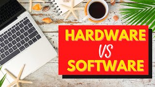 HARDWARE VS SOFTWARE  Difference Between Hardware And Software [upl. by Flita221]