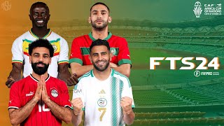 FTS 24 Mobile Android Full African cup AFCON23 🇨🇮  Best Graphics amp Offline ⚽ [upl. by Orth962]