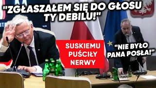 Wrzawa na komisji kultury Nagle Suski zwyzywał przewodniczącego [upl. by Concepcion899]