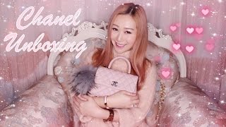 CHANEL COCO HANDLE 👛 ROSE MINI  SMALL 17C 2017  CHIT CHAT UNBOXING FIRST IMPRESSION amp REVIEW 🦄 [upl. by Seko201]